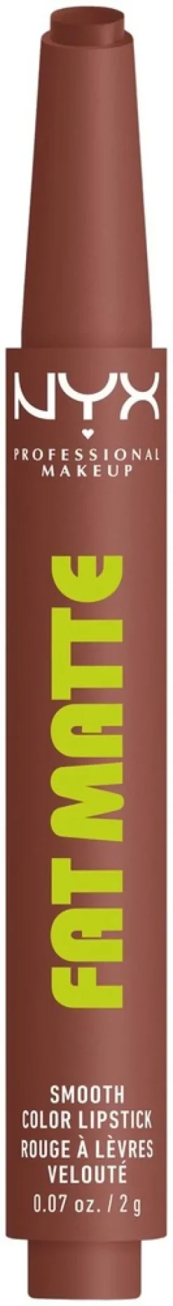 NYX Professional Makeup Fat Matte Slick Click -huulipuna 8 ml