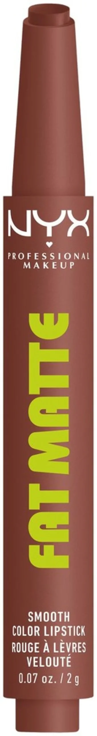 NYX Professional Makeup Fat Matte Slick Click -huulipuna 8 ml