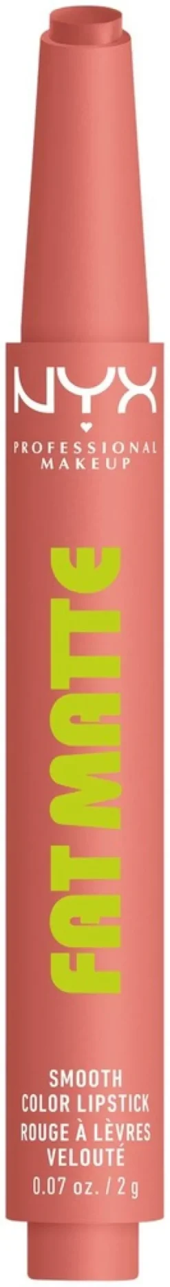 NYX Professional Makeup Fat Matte Slick Click -huulipuna 8 ml