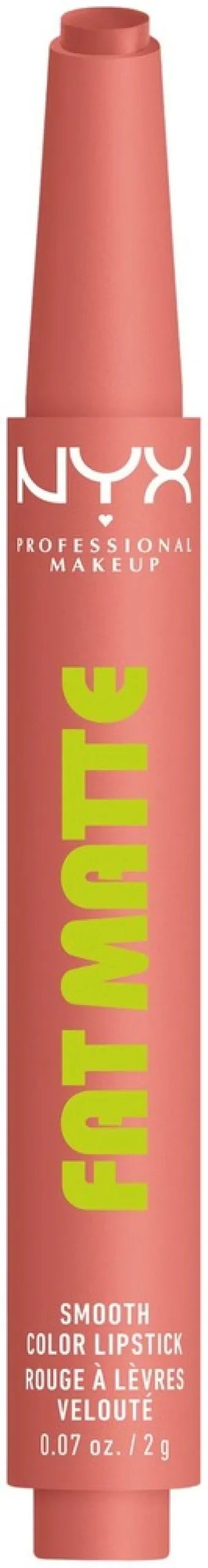 NYX Professional Makeup Fat Matte Slick Click -huulipuna 8 ml