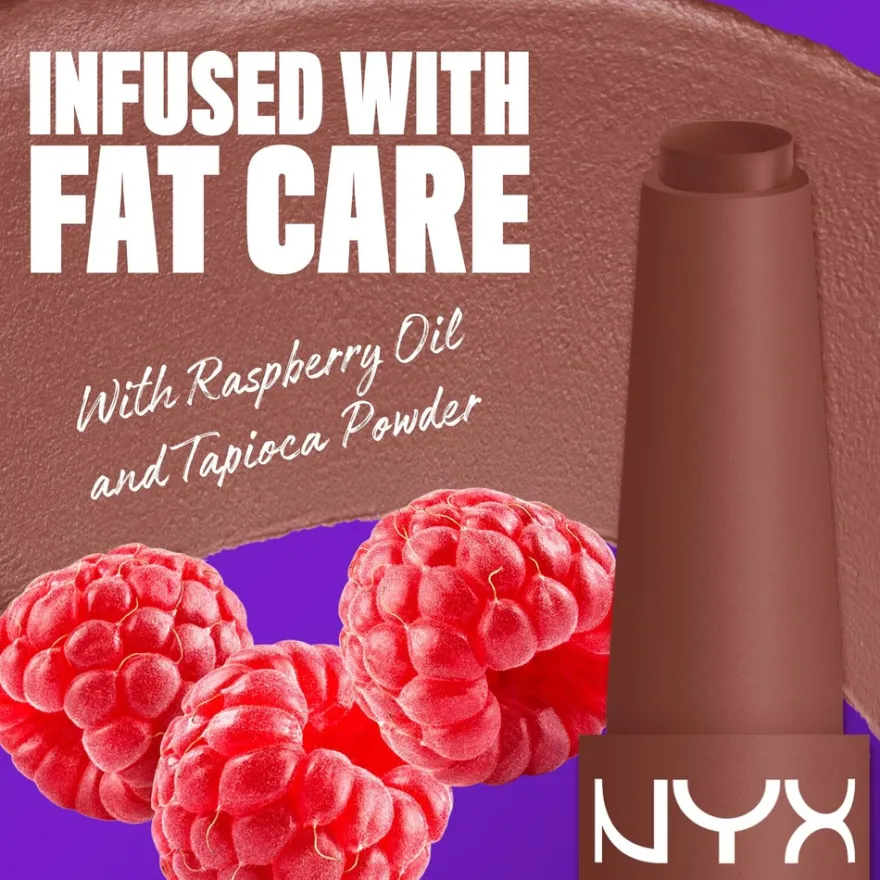 NYX Professional Makeup Fat Matte Slick Click -huulipuna 8 ml