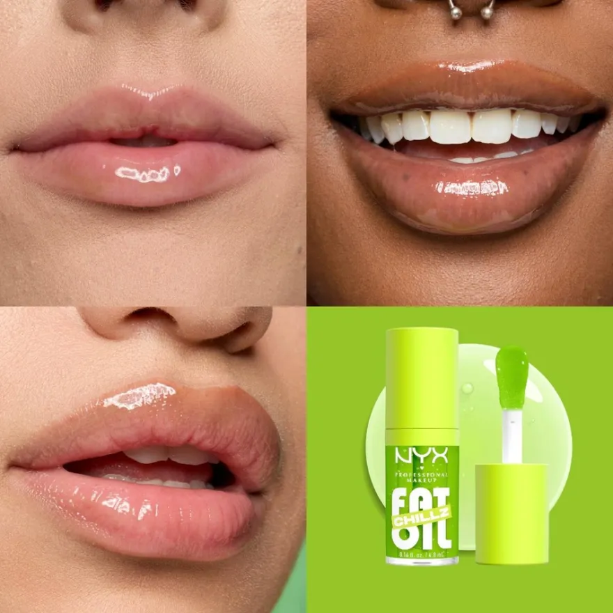 NYX Professional Makeup Fat Oil Chillz Lip Drip Huuliöljy 4,8 ml