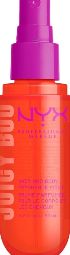 NYX Professional Makeup Fat Oil Body Fragrance Mist Juicy Bae vartalotuoksu 80 ml