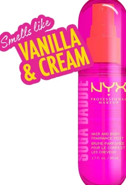 NYX Professional Makeup Fat Oil Body Fragrance Mist Suga Baddie vartalotuoksu 80 ml