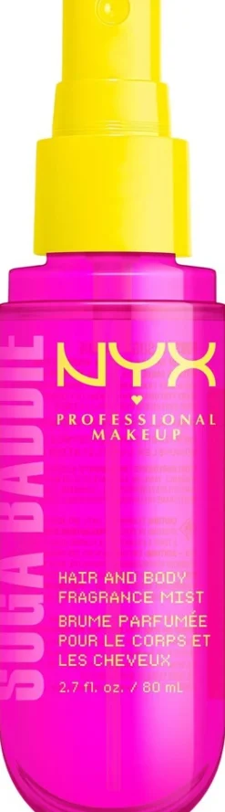 NYX Professional Makeup Fat Oil Body Fragrance Mist Suga Baddie vartalotuoksu 80 ml