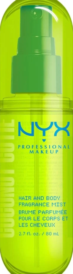 NYX Professional Makeup Fat Oil Body Fragrance Mist Coconut Cutie vartalotuoksu 80 ml