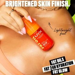 NYX Professional Makeup Fat Oil Body Oil Orange vartaloöljy 70 ml