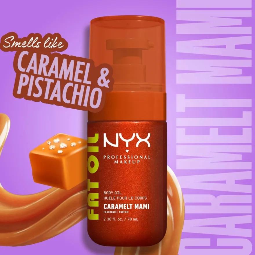NYX Professional Makeup Fat Oil Body Oil Bronze Shimmer vartaloöljy 70 ml