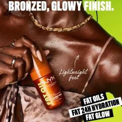 NYX Professional Makeup Fat Oil Body Oil Bronze Shimmer vartaloöljy 70 ml
