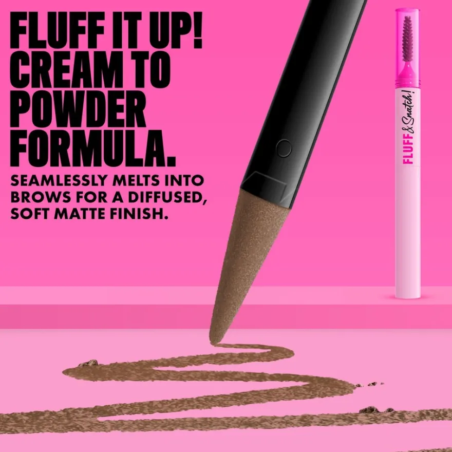 NYX Professional Makeup Fluff N Snatch Brow Powder Pen -kulmapuuterikynä 1 g