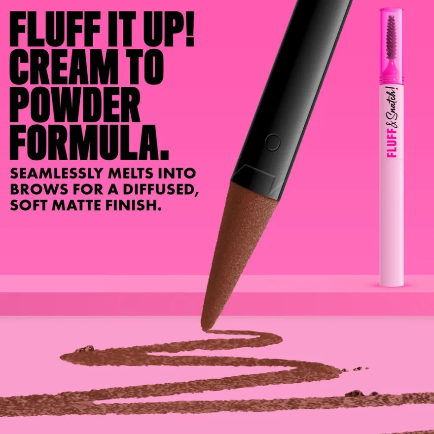 NYX Professional Makeup Fluff N Snatch Brow Powder Pen -kulmapuuterikynä 1 g
