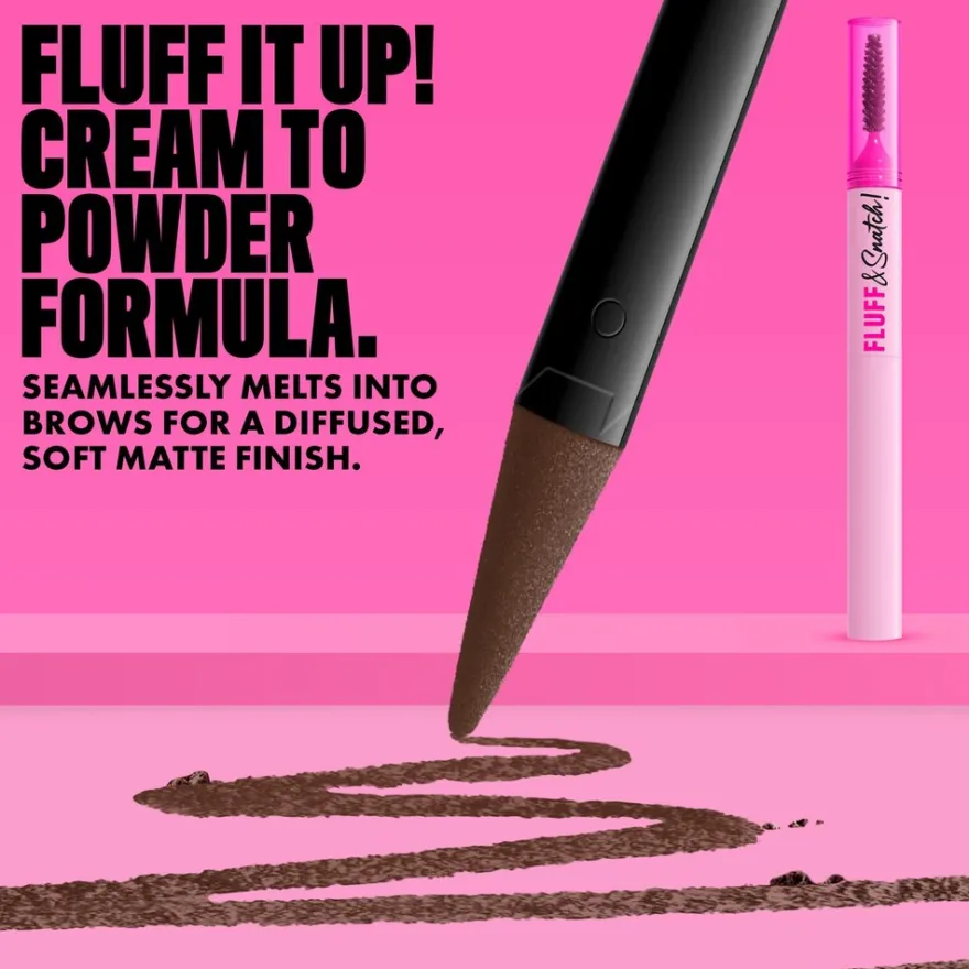 NYX Professional Makeup Fluff N Snatch Brow Powder Pen -kulmapuuterikynä 1 g