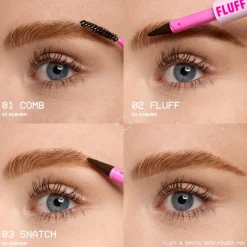 NYX Professional Makeup Fluff N Snatch Brow Powder Pen -kulmapuuterikynä 1 g