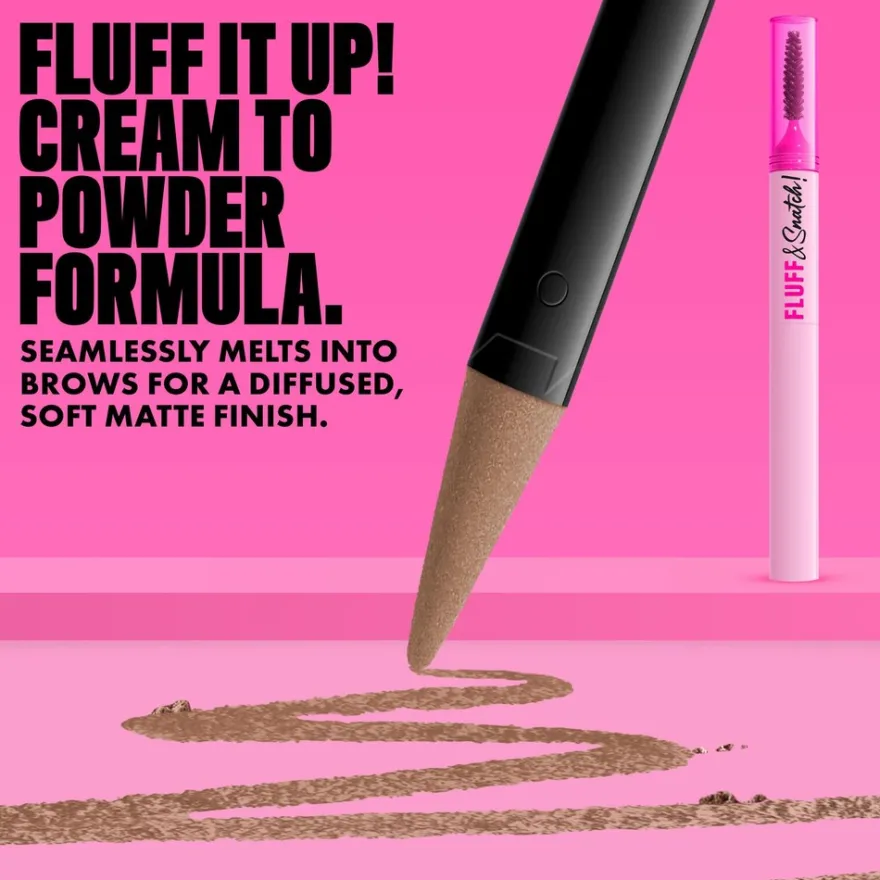 NYX Professional Makeup Fluff N Snatch Brow Powder Pen -kulmapuuterikynä 1 g