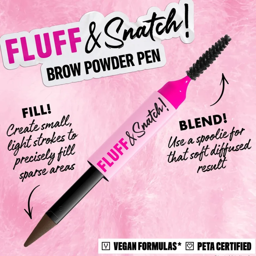NYX Professional Makeup Fluff N Snatch Brow Powder Pen -kulmapuuterikynä 1 g