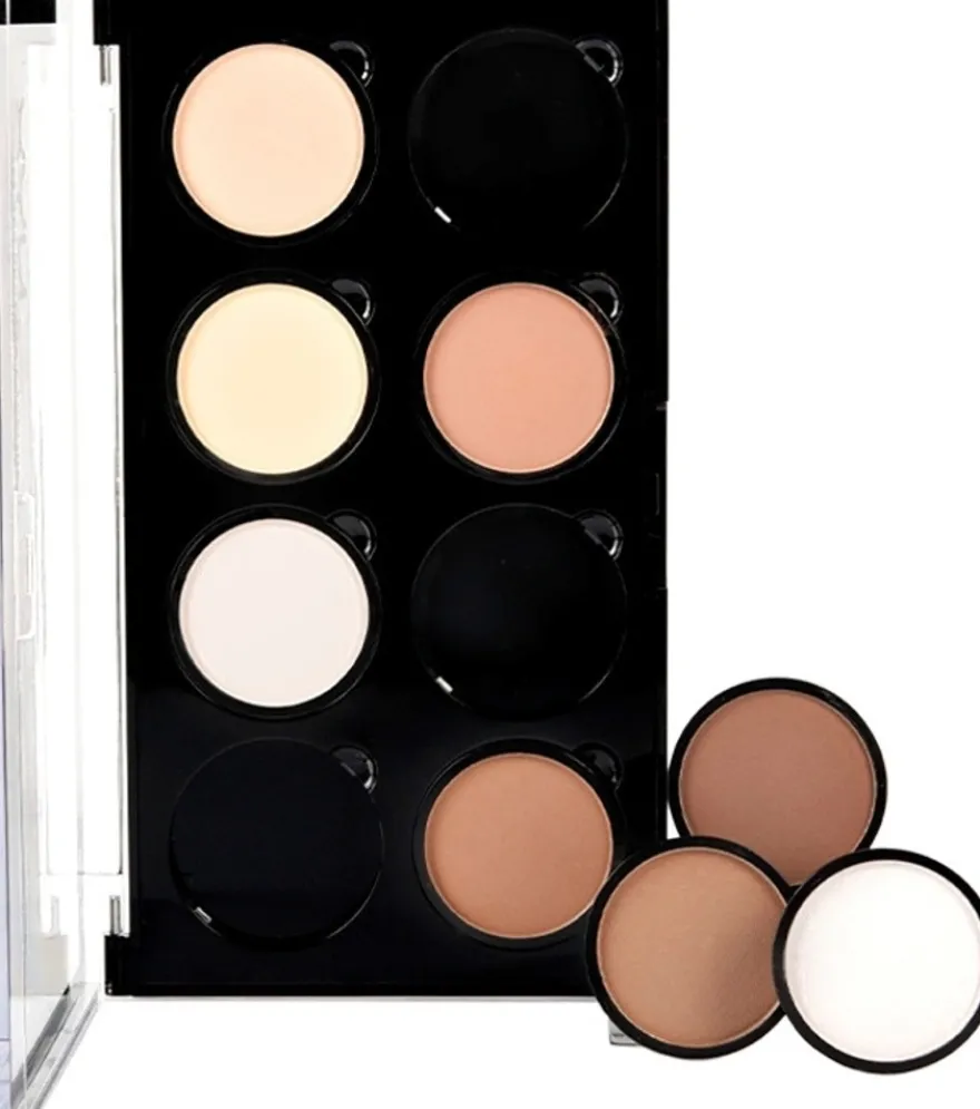 NYX Professional Makeup Highlight & Contour Pro Palette korostusväripaletti 8 x 2,7 g