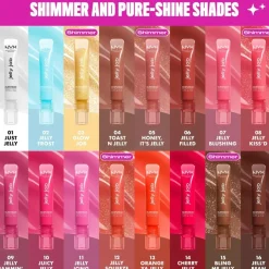 NYX Professional Makeup Jelly Job Gloss -huulikiilto 8 ml