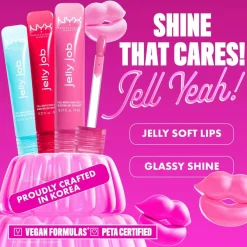 NYX Professional Makeup Jelly Job Gloss -huulikiilto 8 ml