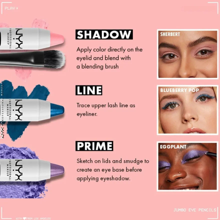 NYX Professional Makeup Jumbo Eye Pencil silmänrajauskynä 5 g