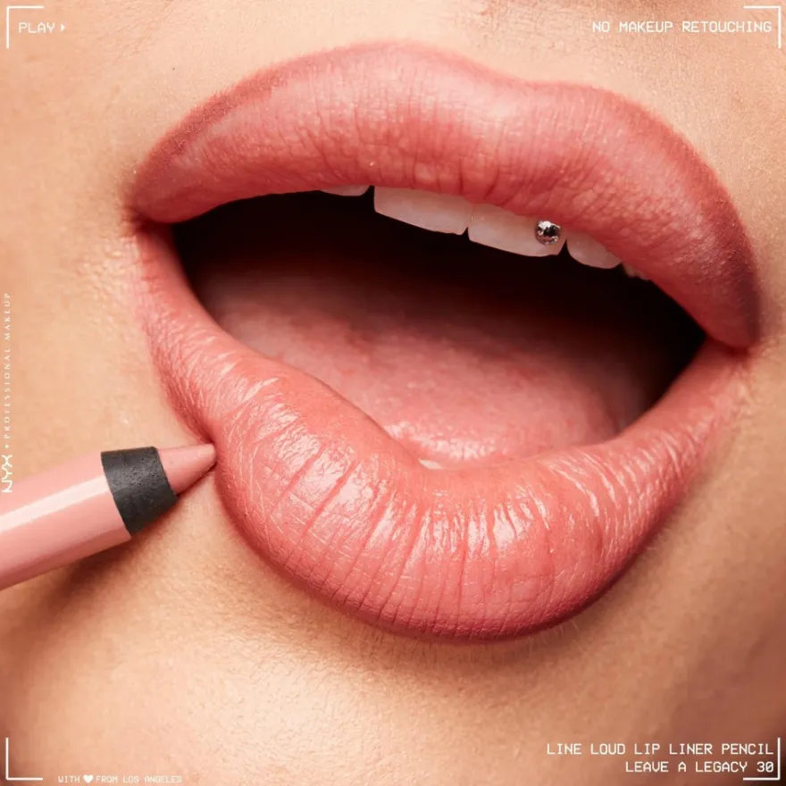 NYX Professional Makeup Line Loud Lip Pencil huultenrajauskynä 1,2 g