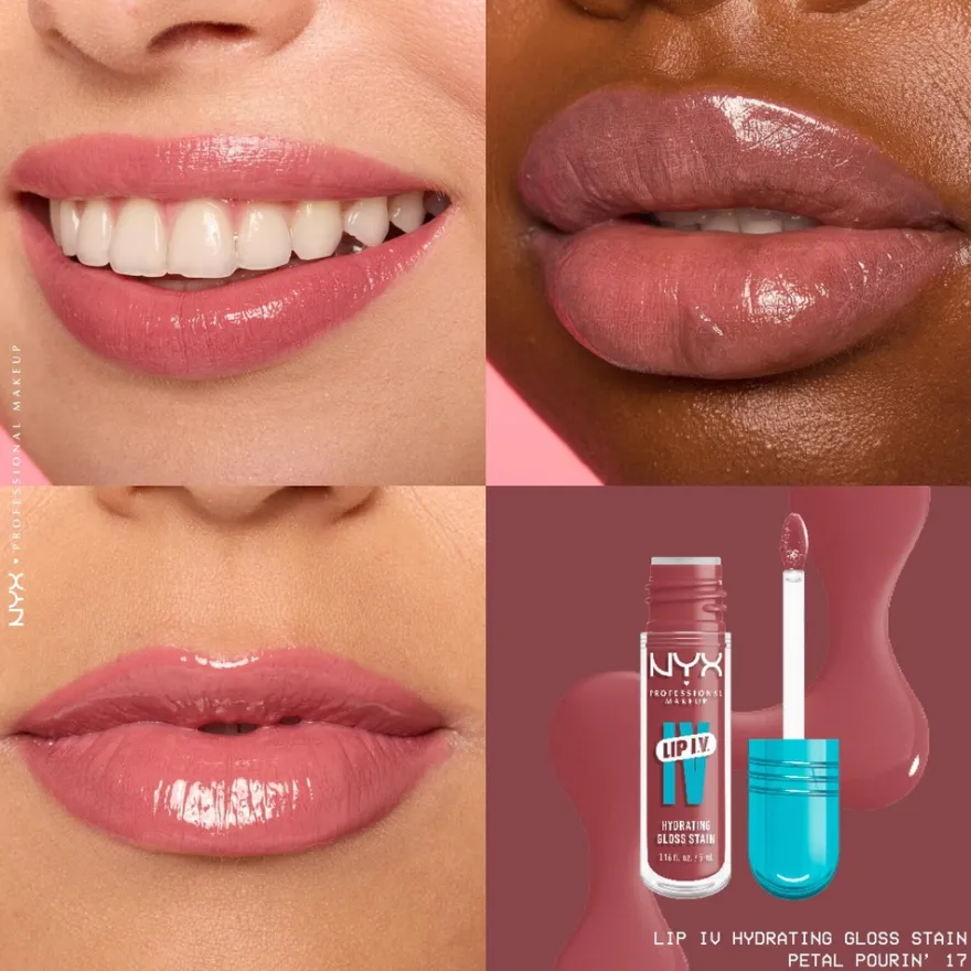 NYX Professional Makeup Lip I.V. Lip Gloss -huulikiilto 5 ml