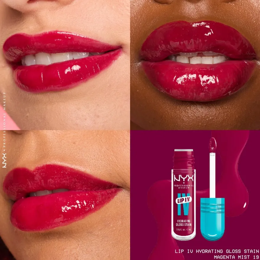 NYX Professional Makeup Lip I.V. Lip Gloss -huulikiilto 5 ml