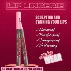NYX Professional Makeup Lip Lingerie Liner Stain -huultenrajauskynä 1 ml