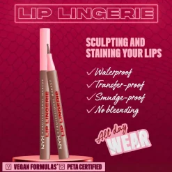 NYX Professional Makeup Lip Lingerie Liner Stain -huultenrajauskynä 1 ml
