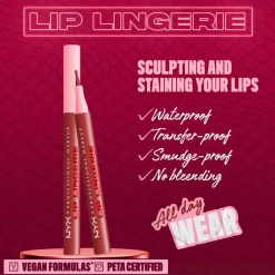 NYX Professional Makeup Lip Lingerie Liner Stain -huultenrajauskynä 1 ml