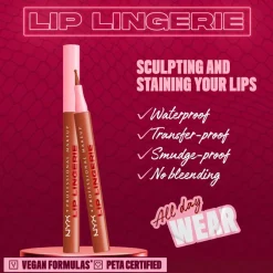 NYX Professional Makeup Lip Lingerie Liner Stain -huultenrajauskynä 1 ml