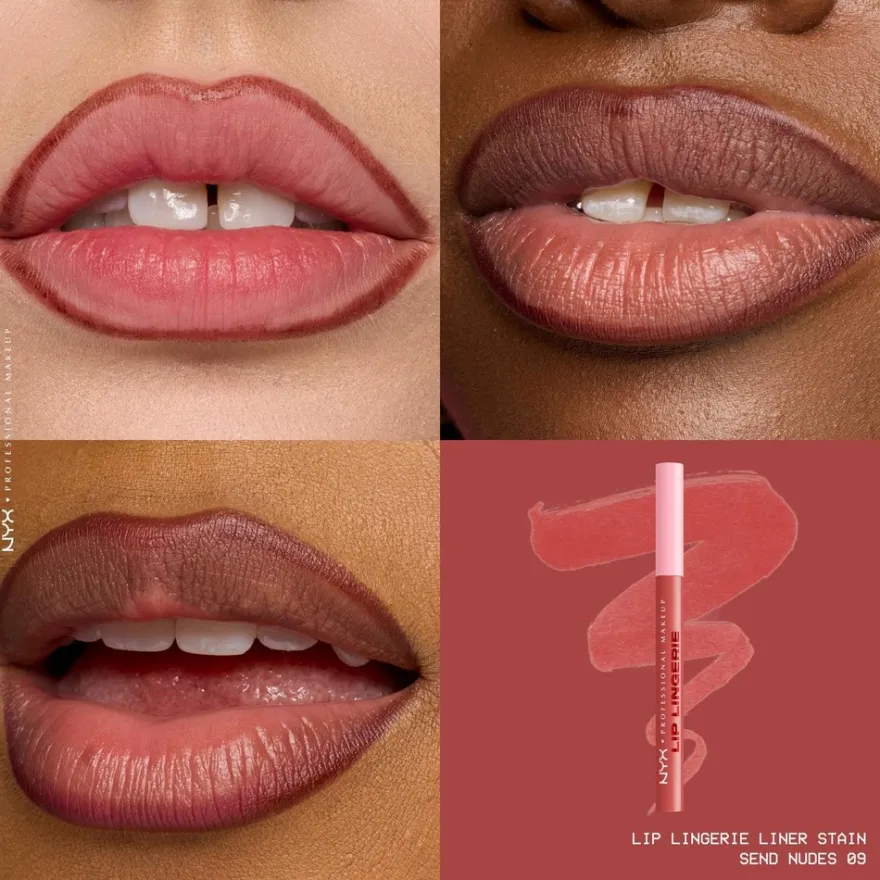NYX Professional Makeup Lip Lingerie Liner Stain -huultenrajauskynä 1 ml