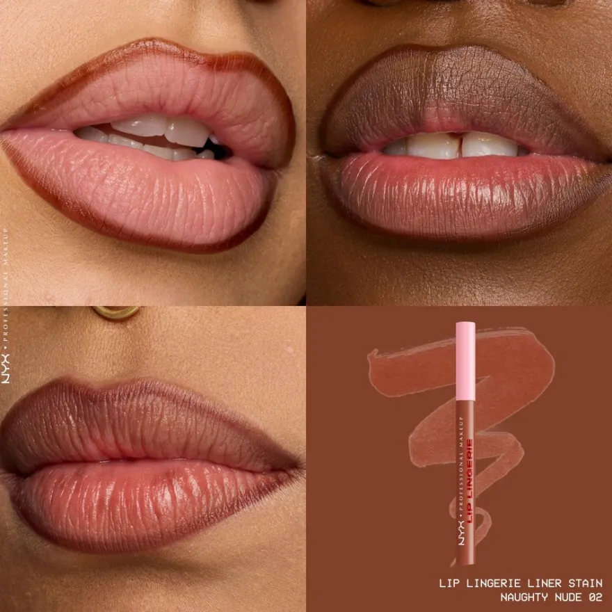 NYX Professional Makeup Lip Lingerie Liner Stain -huultenrajauskynä 1 ml