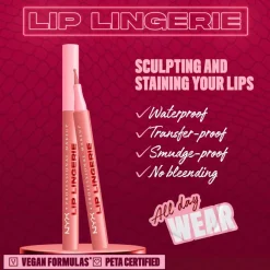 NYX Professional Makeup Lip Lingerie Liner Stain -huultenrajauskynä 1 ml