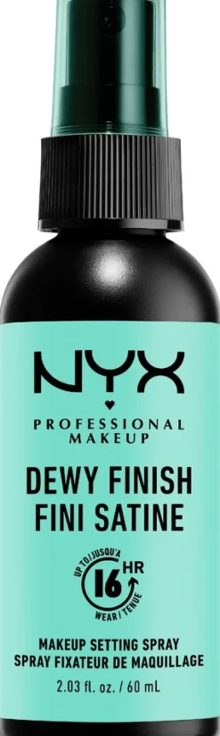 NYX Professional Makeup Make Up Setting Spray Dewy Finish meikinkiinnityssuihke 60 ml
