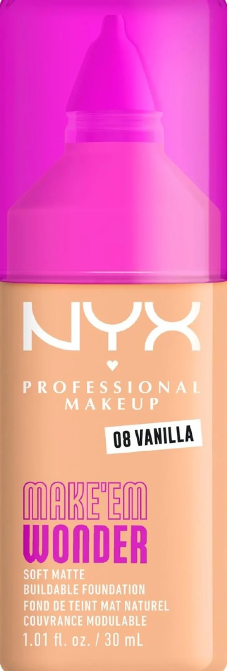 NYX Professional Makeup Make Em Wonder -meikkivoide 30 ml