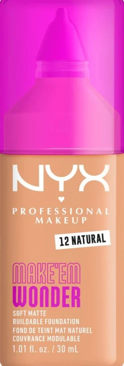 NYX Professional Makeup Make Em Wonder -meikkivoide 30 ml