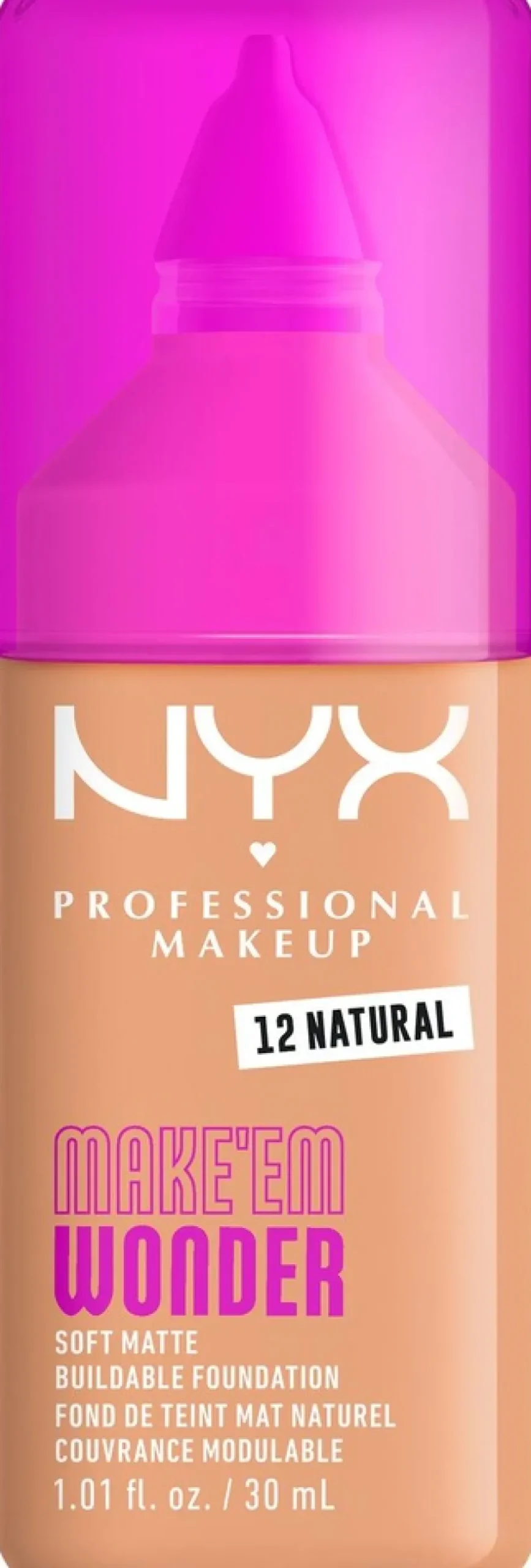 NYX Professional Makeup Make Em Wonder -meikkivoide 30 ml