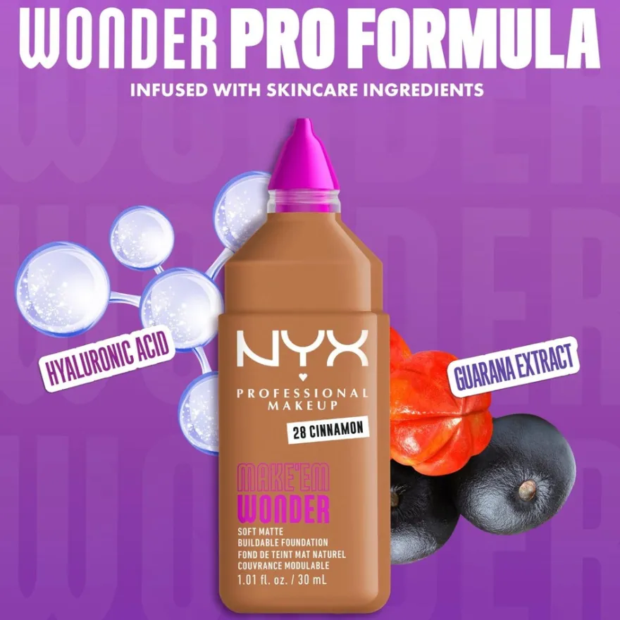 NYX Professional Makeup Make Em Wonder -meikkivoide 30 ml