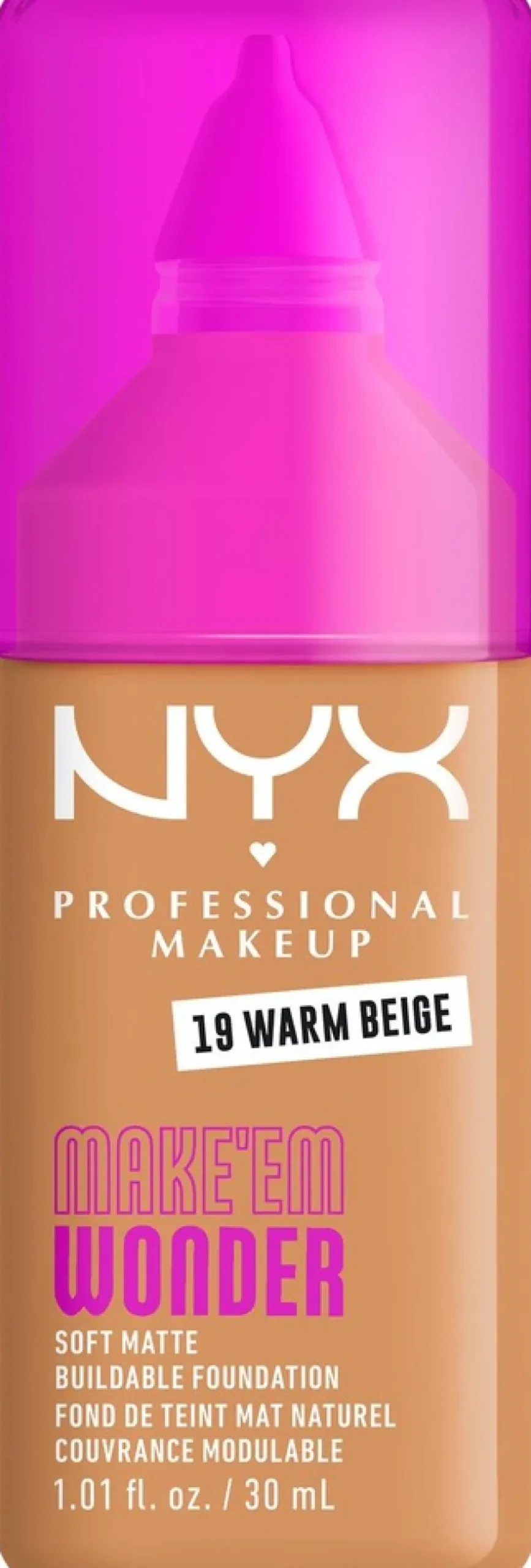 NYX Professional Makeup Make Em Wonder -meikkivoide 30 ml