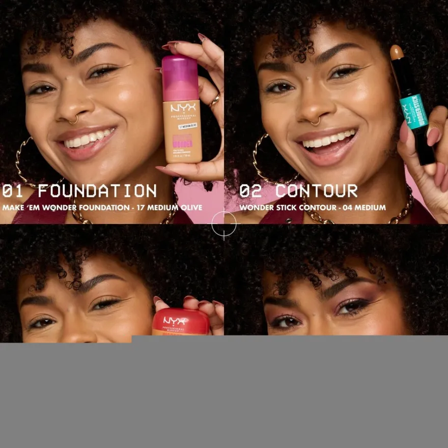 NYX Professional Makeup Make Em Wonder -meikkivoide 30 ml
