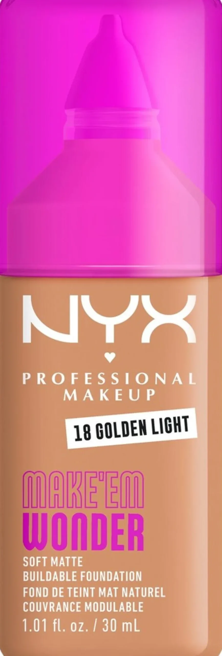 NYX Professional Makeup Make Em Wonder -meikkivoide 30 ml