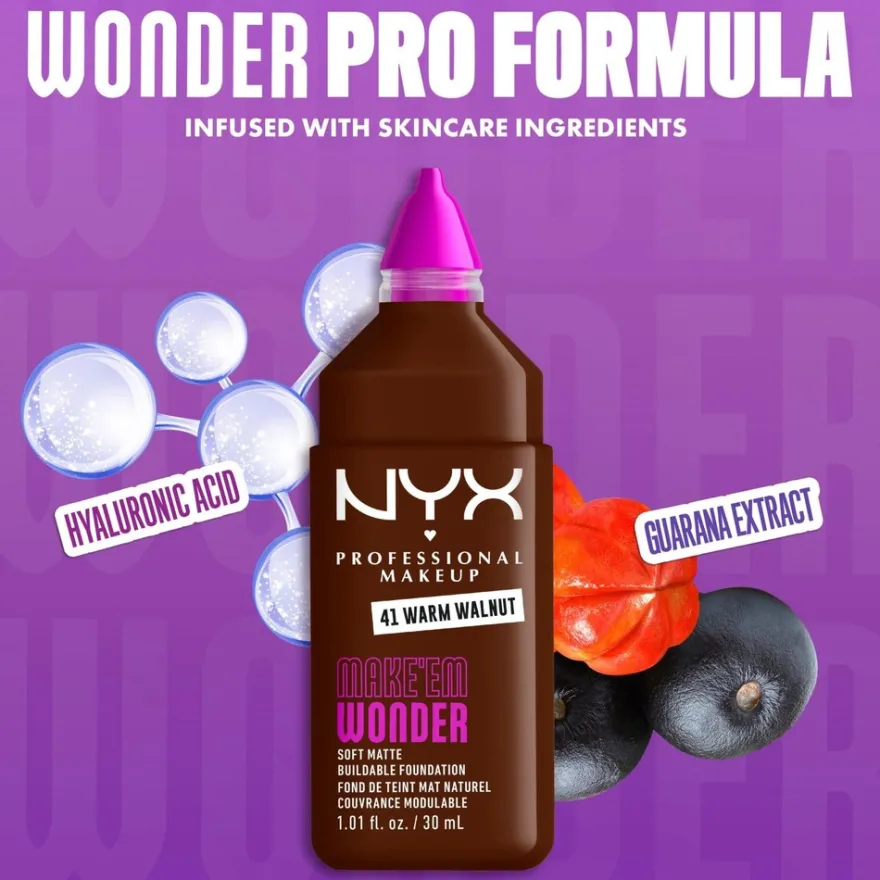 NYX Professional Makeup Make Em Wonder -meikkivoide 30 ml