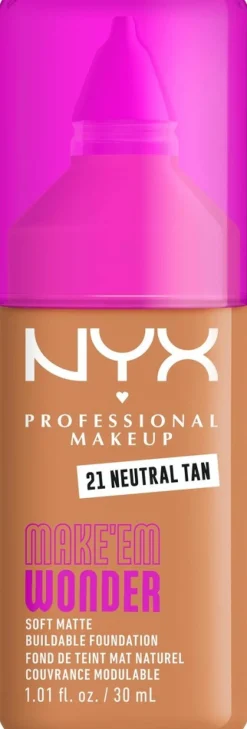 NYX Professional Makeup Make Em Wonder -meikkivoide 30 ml