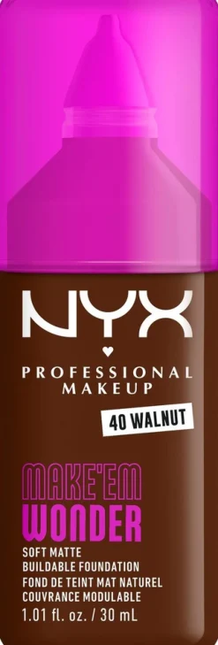 NYX Professional Makeup Make Em Wonder -meikkivoide 30 ml