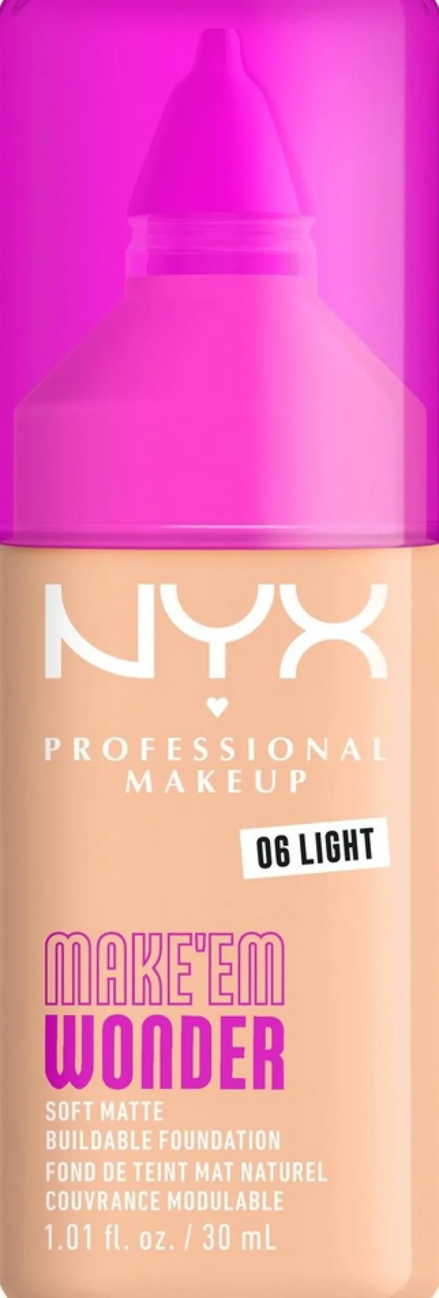 NYX Professional Makeup Make Em Wonder -meikkivoide 30 ml