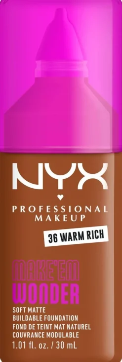NYX Professional Makeup Make Em Wonder -meikkivoide 30 ml