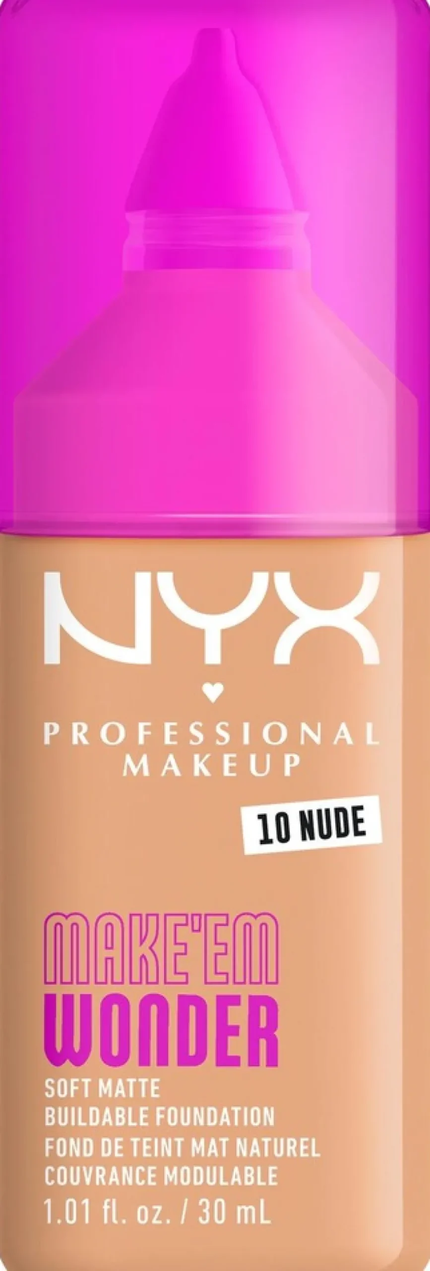 NYX Professional Makeup Make Em Wonder -meikkivoide 30 ml