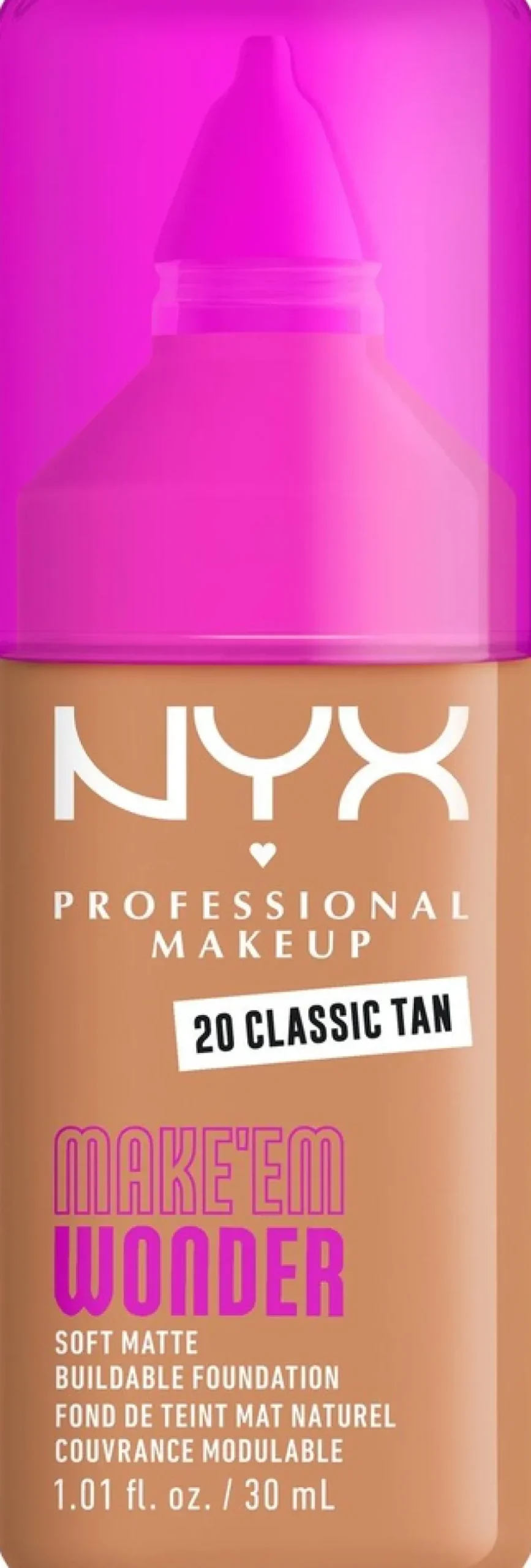 NYX Professional Makeup Make Em Wonder -meikkivoide 30 ml