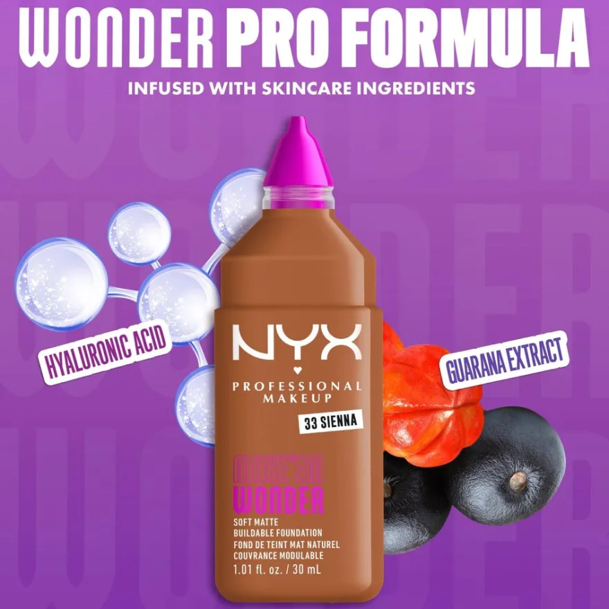 NYX Professional Makeup Make Em Wonder -meikkivoide 30 ml