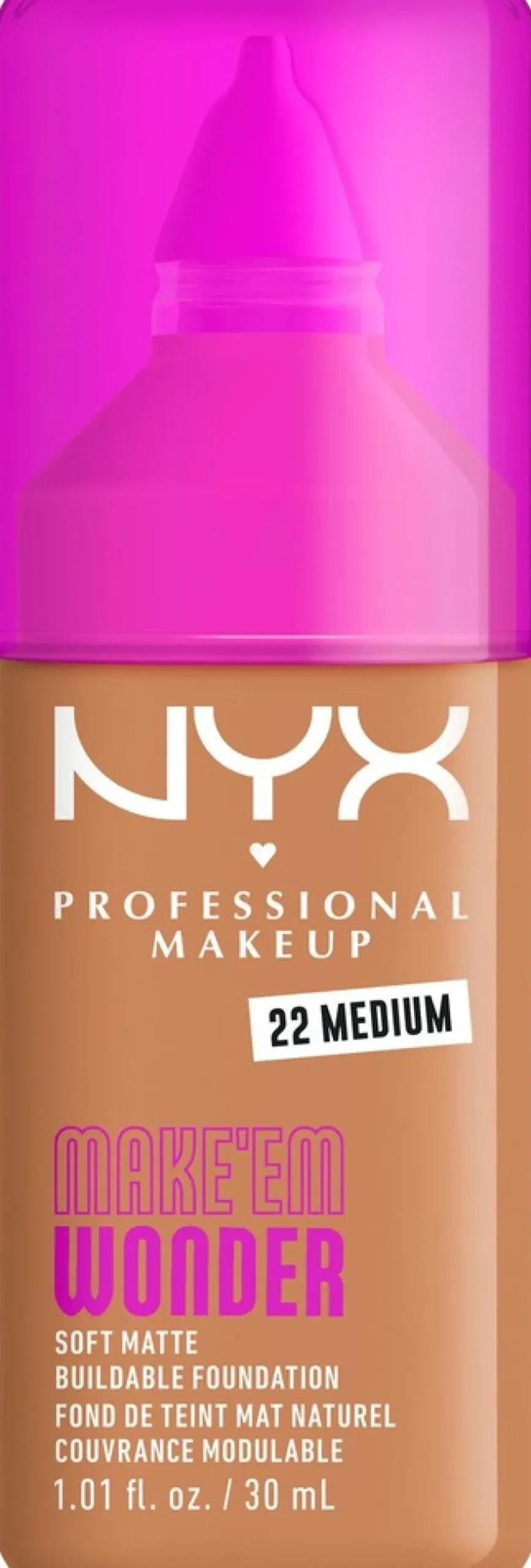 NYX Professional Makeup Make Em Wonder -meikkivoide 30 ml